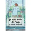 Image de Je vous écris de Paris - 55 billets de confinement Mazal Ankri