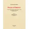 Image de Pages d'orient - la cange (inedit, seul fragment redige du voyage en orient) noura (fragment de reci Gustave Flaubert