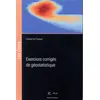 Image de Exercices corrigés de géostatistique Chantal De Fouquet