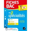 Image de Fiches bac - Mes 2 spécialités Tle générale : SES, HGGSP & Grand Oral - Bac 2026 Collectif