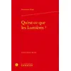 Image de Qu'est-ce que les Lumières ? Immanuel Kant