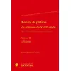 Image de Recueil de préfaces de romans du XVIIIe siècle Tome 2 : 1751-1800 Collectif