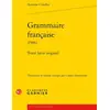 Image de Grammaire française (1586) : texte latin original Antoine Cauchie