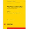 Image de Oeuvres complètes Tome 1 : Pater Noster - Petit ?uvre dévot Marguerite De Navarre