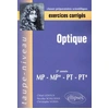 Image de Optique MP-MP*-PT-PT* - Exercices corrigés Nicolas Schlösser