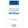 Image de Exercices corrigés et commentés de génétique Jean Gontier