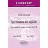 Image de Spécification des logiciels - Deux exemples de pratiques récentes : Z et UML - Génie logiciel - Niveau C Pascal André, Alain Vailly