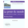 Image de Merleau-Ponty, La prose du monde 'La perception d'autrui et le dialogue' (extrait du chapitre V) Ronald Bonan