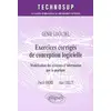 Image de Exercices corrigés de conception logicielle - Génie logiciel - Niveau B Pascal André, Alain Vailly