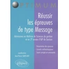 Image de Réussir les épreuves de type Message (admissions en Maîtrise de Sciences de Gestion et en 2e année d'IUP de Gestion) Jean-Pierre Saint-Avit