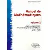 Image de Manuel de mathématiques Tome 2 : algèbre et géométrie Gérard Debeaumarché