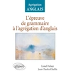 Image de L'épreuve de grammaire à l'agrégation d'anglais