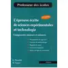 Image de L'épreuve écrite de sciences expérimentales et technologie - composantes majeure et mineure (3e édition