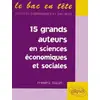 Image de 15 grands auteurs en économie Frédéric Teulon