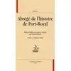 Image de Abrégé de l'histoire de Port-Royal Jean Racine