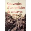 Image de Souvenirs d'un officier de zouaves - 1915-1918 Charles Hanin