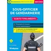 Image de Sous-officier de gendarmerie : sujets types inédits - catégorie B concours (édition 2023/2024) Marc Dalens