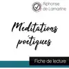 Image de Méditations poétiques de lamartine (fiche de lecture et analyse complète de l'oeuvre) Alphonse De Lamartine