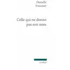 Image de Celle qui ne donne pas son nom Danielle Fournier