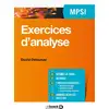 Image de Exercices d'analyse - MPSI David Delaunay