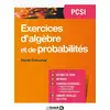 Image de Mathématiques - exercices d'algèbre et de probabilités - PCSI David Delaunay