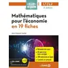 Image de Sup en poche : mathématiques pour l'économie en 19 fiches : pour prépa, Licences 1 et 2 (2e édition) Jean-François Caulier