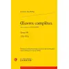 Image de Oeuvres complètes Tome 3 : 1551-1553 Joachim Du Bellay