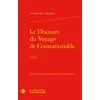 Image de Le discours du voyage de Constantinoble (1542) Bertrand De La Borderie