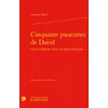 Image de Cinquante pseaumes de David mis en françoys selon la vérité hébraïque Clément Marot