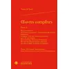Image de Oeuvres complètes Tome 1 : les erreurs amoureuses - continuation des erreurs amoureuses Pontus De Tyard