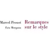 Image de Remarques sur le style Marcel Proust