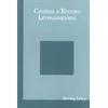 Image de Cahiers d'etudes levinassiennes (hors serie) - hors serie benny levy Collectif