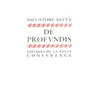 Image de De profundis Salvatore Satta