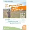 Image de Biologie-écologie - bac pro productions : modules eg3-ep2 - cahier d'exercices - cahier d'exercices Catherine Le Roux, Isabelle Monchâtre, Dominique Galiana