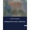 Image de ROMANCES SANS PAROLES Paul Verlaine