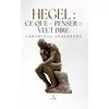 Image de Hegel : ce que « penser » veut dire Véronique Scherèdre