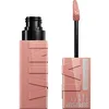 Image de Maybelline New York Rouge à lèvres liquide, sans taches, longue durée jusqu'à 16 h, finition brillante, encre vinyle SuperStay, 95 Captivated