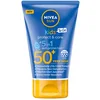 Image de Nivea Sun NIVEA SUN Kids Protect and Care SPF 50+ To Go Lotion (50 ml), écran solaire résistant à l'eau, crème solaire pour enfants offrant une protection UVB et UVA 5 étoiles très efficace