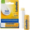 Image de LABELLO Sun ProtectProtection Solaire FPS 30 (1 x 5,5 ml), stick lèvres protection UVA/UVB & hydratation 24 h, baume à lèvres au beurre de karité et huiles naturelles enrichies en vitamines C & E
