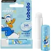 Image de LABELLO Hydro Care édition limitée Donald Duck (1 x 5,5 ml), Stick à lèvres FPS 15 hydratant pour enfants, Baume à lèvres nourrissant hydratation longue durée