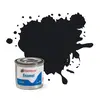 Image de Best Price Square Humbrol 14ml No. 1 Tinlet Enamel Paint 21 (Black Gloss)