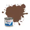 Image de Humbrol 14ml No. 1 Tinlet Enamel Paint 98 (Chocolate Matt)