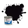 Image de AB Gee Humbrol 14ml No. 1 Tinlet Enamel Paint 201 (Black Metallic)