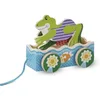 Image de Melissa & Doug First Play - Jouet a tirer en bois - Mes 2 amies Grenouilles