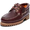 Image de Timberland Trad HS 3 Eye Lug, Chaussures Basses Homme - Marron foncé (Burgundy Pull-Up) - 42 EU (US:8.5)