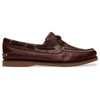 Image de Timberland pour homme. TB0250772141 Chaussures de bateau en cuir Marron classique (43), Casuel