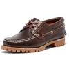 Image de Timberland Heritage Noreen 3-Eye (Wide Fit), Chaussures Bateau Femme, Marron (Brown Smooth), 40 EU