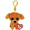 Image de Ty Bague Porte-clés Beanie Boos Clips-Chien-Zuzu-Marron-Chiot avec  illet Doré Glitter-La Peluche aux Yeux Grands Scintillants - 12 Cm-35256 Multicolore T35256