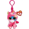 Image de Ty - TY36619 - Beanie Boo's - Porte-clés Magic La Licorne