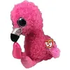 Image de Ty- Beanie Boo's-Peluche Dainty Le Flamant Rose 15cm, TY36686, Multicolore